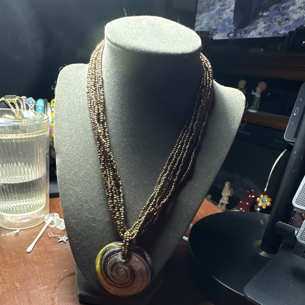 Vintage 16” 8 Strand Necklace.