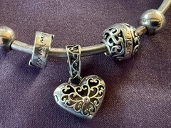Sterling Silver Charm Bracelet