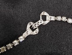 Vintage 1950’s-1960’s Rhinestone Choker Necklace