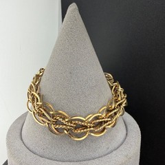 Vintage Gold Filled Bracelet Chain 17.2 Grams 6.5”
