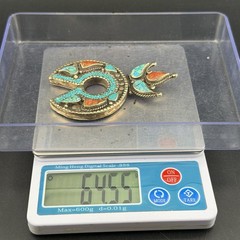 Old Ethnic Unique Horseshoe Design Tibetan Handmade Beautful Pendant