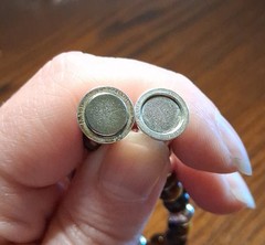 Vintage MILOR Italy Magnetic Sterling Tigereye Bracelet Fits 6.5″ See Pics/Descr