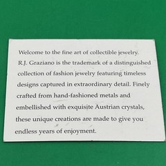 r j graziano brooch