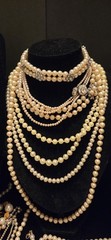 Vintage Mod Faux Pearl Jewlery Lot Of 61. 6lbs+.24 Signed Monet Anne Klein Avon