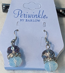 4 Vintage Pairs of Earrings – Les Bernard, Tara, Periwinkle, Liz & Kate
