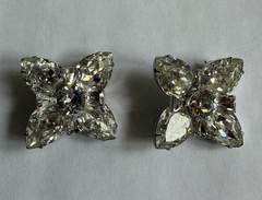 Vintage Rhinestone Scatter Pin Brooch Set Ca 1950s-1960s
