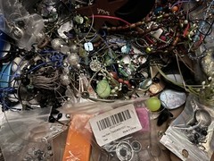 6+LBS CRAFT JUNK SCRAP Jewelry/Beads+2 Bead/Jewelry Books