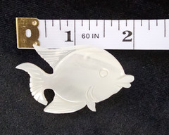 Vtg Lot Nautical Carved Mother of Pearl Sea Life Brooches Seahorse Fish Dolphins