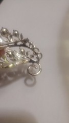 Vtg Lisner Gold Tone With Amber Colored Rhinestone Brooch 1 Dead Stone