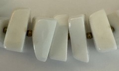 Crown Trifari “Chicklet” Shaped Beads, 1950-1970s
