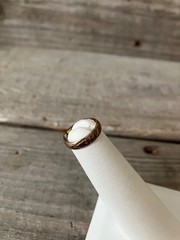 Victorian Rose Gold Filled Ornate Baby Child Band Ring sz 0.5
