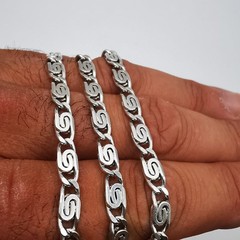 Vintage 925 Sterling Silver Chain Necklace Signed Hallmarked Heavy 32.10g