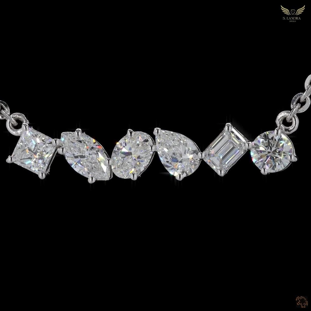 Lab Created Diamond 2.01ct Pendant Necklace White Gold Plated Gift