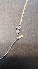 Vintage Monet Silver Plated 27″ Flat Woven Chain Necklace 5.35g Retro Signed