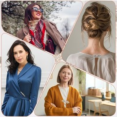 3Pcs Dress Clips Back Cinch,Retro Sweater Clip Cardigan Clips(12×3.3×0.9cm,Grey)
