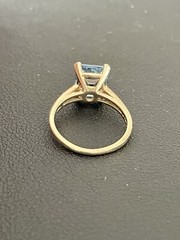 14k Yellow Gold 3.00ct Aquamarine Ring (A14)