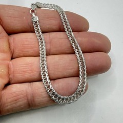 Vintage 925 Sterling Silver Bracelet 21cm 5.42g Delicate Chain Hallmarked Unisex