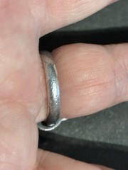 VTG TAXCO MEXICO 925 STERLING SILVER LARGE BLUE SPINEL RING 11.6g SIZE 5