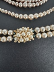 Huge-estate-jewelry-Lot-Faux Pearl- Costume Jewelry Lot A 38 Pieces