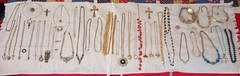 Antique & Vintage 50+ Lot Of Necklaces & Varies Designs & Quality.