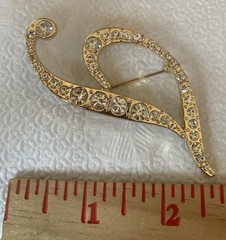 1960s Vintage MCM Mid Century Jewelry Pin Lot Of 3 Pieces – AS IS