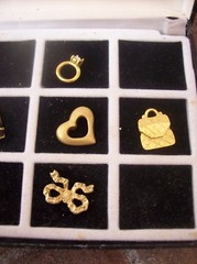 Vintage Gold Plated Pin Back Set Harve Benard by Benard Holtzman 9 of 12