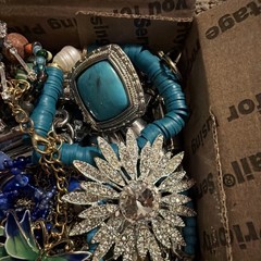 Vintage to Now Jewelry Lot, All Wearable Untested. No Broken. Box A6