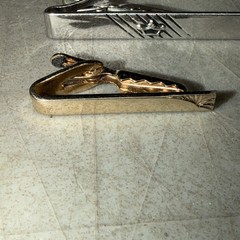 12 Vintage Tie Clips Dante, Swank, Continental & More