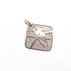 Tiffany & Co. Sterling Silver Vintage Nike Women’s Marathon 2007 Mini Pendant