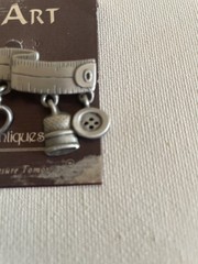 New JJ SEWING Brooch Pin Spoontiques Pin Art