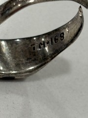 VTG Sodalite Sterling Silver 0.925 Men’s pinky