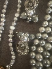 Lot of Pearl Themed Vintage & Modern Jewlery