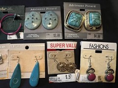 Lot NEW 26 Pairs Vtg 1980s 1990s Earrings – Fashion- Costume