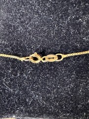 20″ Fine Chain Necklace-Rose Gold Over Sterling-Signed F.A.S.-Vtg 1970/80s-Italy