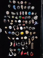 Vintage “Single” Earring/ Crafting Lot of over 65. 13 Signed 1.2lbs