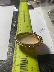 A&Z 1905 Cameo Pendant 1/20 14k Gold Filled (1.5×1”) 10.1 Gr