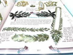 BOOK PIECE “Juliana” D&E Hematite Navette Dangle Clip Earrings Delizza & Elster