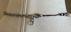 Vintage Cattle Horn Natural NATIVE Bib Necklace 23” Rustic Bohemian – AS IS