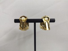 Vintage Necessities Sensitive Ears Clip Earrings Gold Tone Nickel Free Jewelry