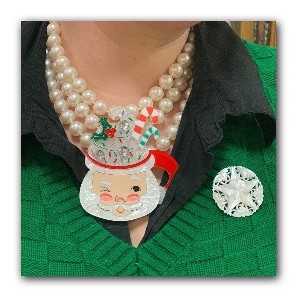 Brooch to Pendant Converter — Turn Any Pin Into a Necklace | Lipstick & Chrome