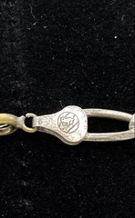 Sterling Silver 925 Figaro Chain Necklace 23″ 5mm 23.9g