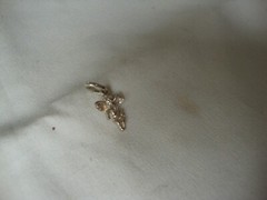 VINTAGE 1970-80s TINY 3D CHERUB ANGEL STERLING SILVER STAMP 925 CHARM/PENDANT