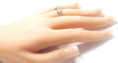 Antique Art Deco 1920’s Diamond Engagement Ring Size 5.5 UK-K1/2 18KW EGL USA