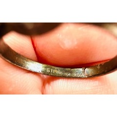 Vintage Sterling Silver Navajo Turquoise Leaf Bypass Ring Southwestern Size 8