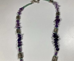 Lot Of 10 Vintage Miscellaneous Semi Precious Stone Necklaces