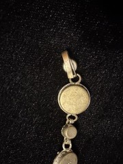 Vintage Italian Made Micro-Mosiac Link 7” Bracelet