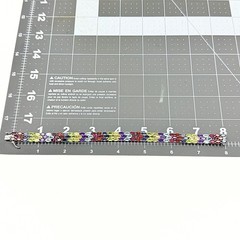 BBJ Sterling Silver 3 Row Multi Gemstone Garnet Amethyst Citrine Link Bracelet