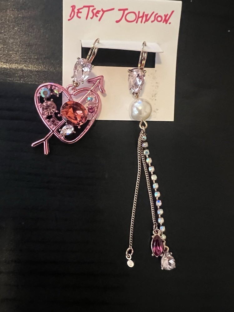 Betsey Johnson Not Your Babe Earrings – Rare – G2