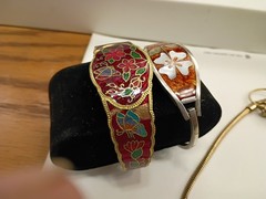 Large Lot Vintage Jewelry Trifari,925,Niello,