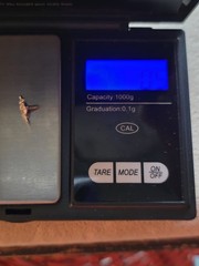 Shriners Pin 14k White Gold W/ Diamond Crescent Sword 0.5 Gram No Button